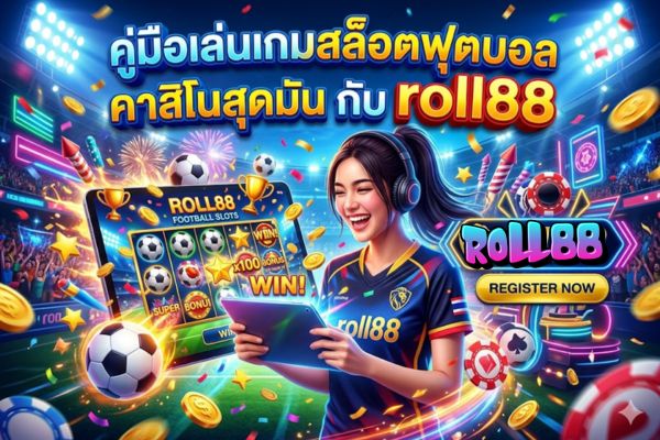 คู่มือเล่นเกมสล็อตฟุตบอลคาสิโนสุดมันกับ roll88