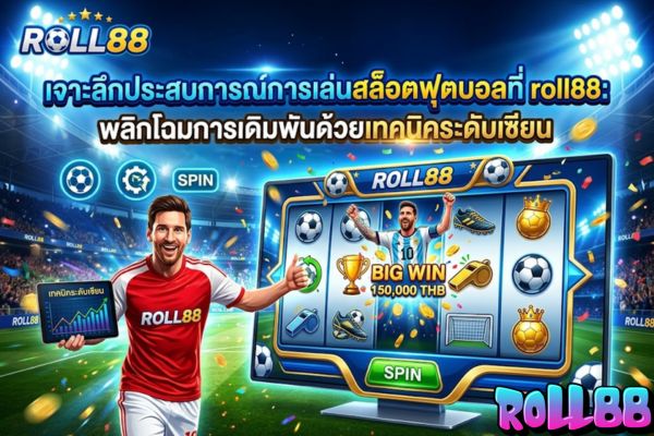 เจาะลึกประสบการณ์การเล่นสล็อตฟุตบอลที่ roll88: พลิกโฉมการเดิมพันด้วยเทคนิคระดับเซียน