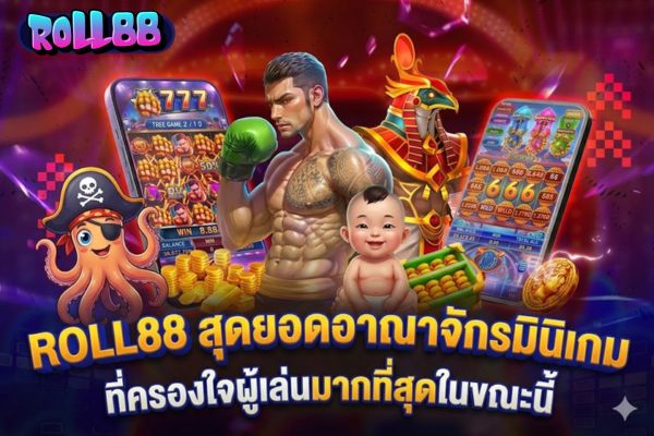 roll88 สุดยอดอาณาจักรมินิเกมที่ครองใจผู้เล่นมากที่สุดในขณะนี้