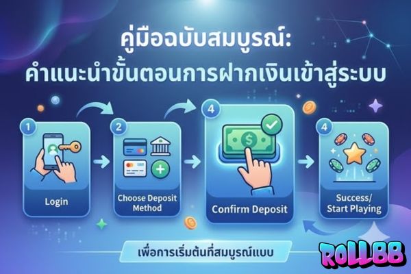 คู่มือฉบับสมบูรณ์: คำแนะนำขั้นตอนการฝากเงินเข้าสู่ระบบ roll88 อย่างละเอียดเพื่อการเริ่มต้นที่สมบูรณ์แบบ